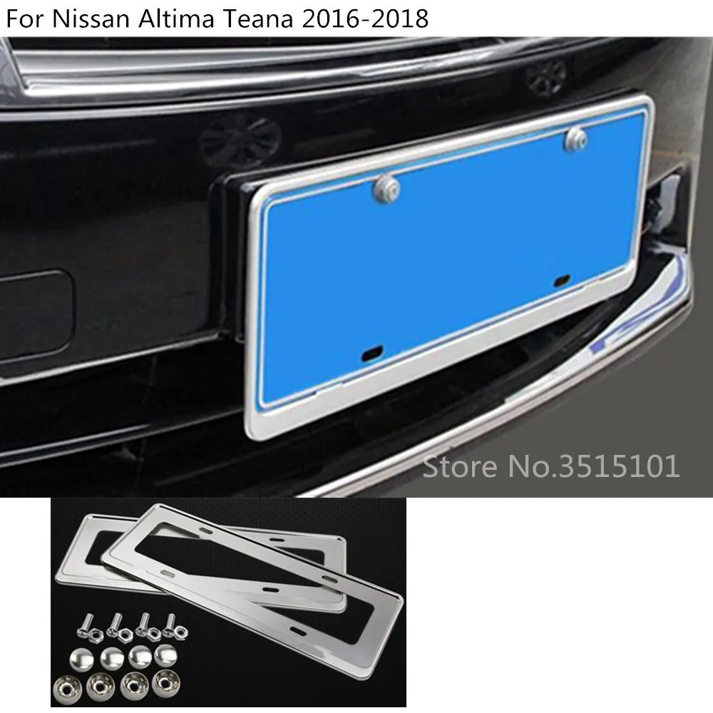 Car body cover protection rear back detector front license plate decorative frame hoods For Nissan Altima Teana 2016 2017 2018
Car body cover protection rear back detector front license plate decorative frame hoods For Nissan Altima Teana 2016 2017 2018