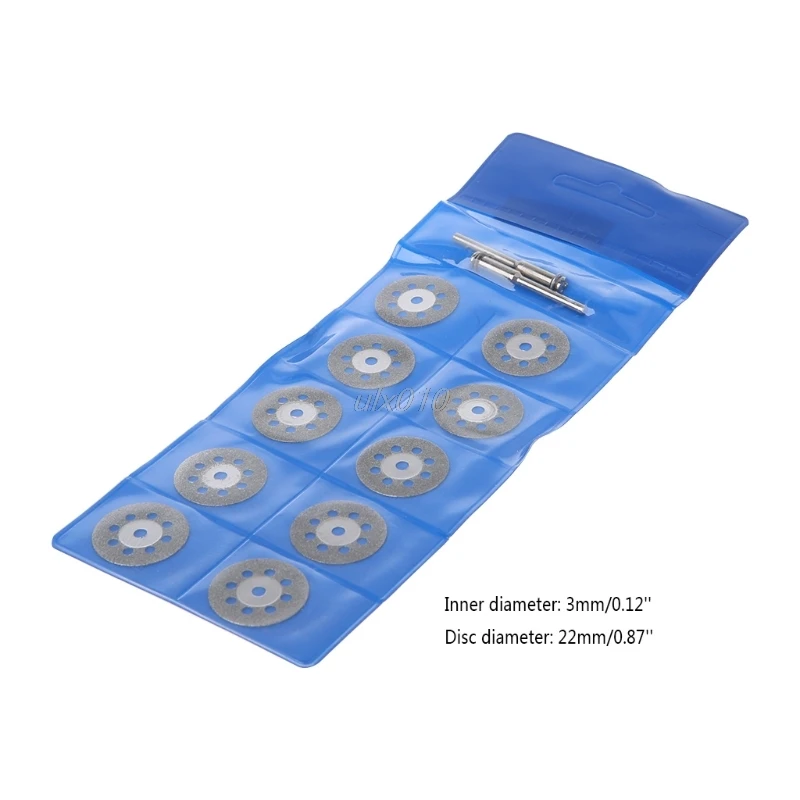 10+2 22mm Mini Diamond Cut Off Wheel Disc Rotary Tool Accessory Fits Craftsman Whosale&DropShip
10+2 22mm Mini Diamond Cut Off Wheel Disc Rotary Tool Accessory Fits Craftsman Whosale&DropShip