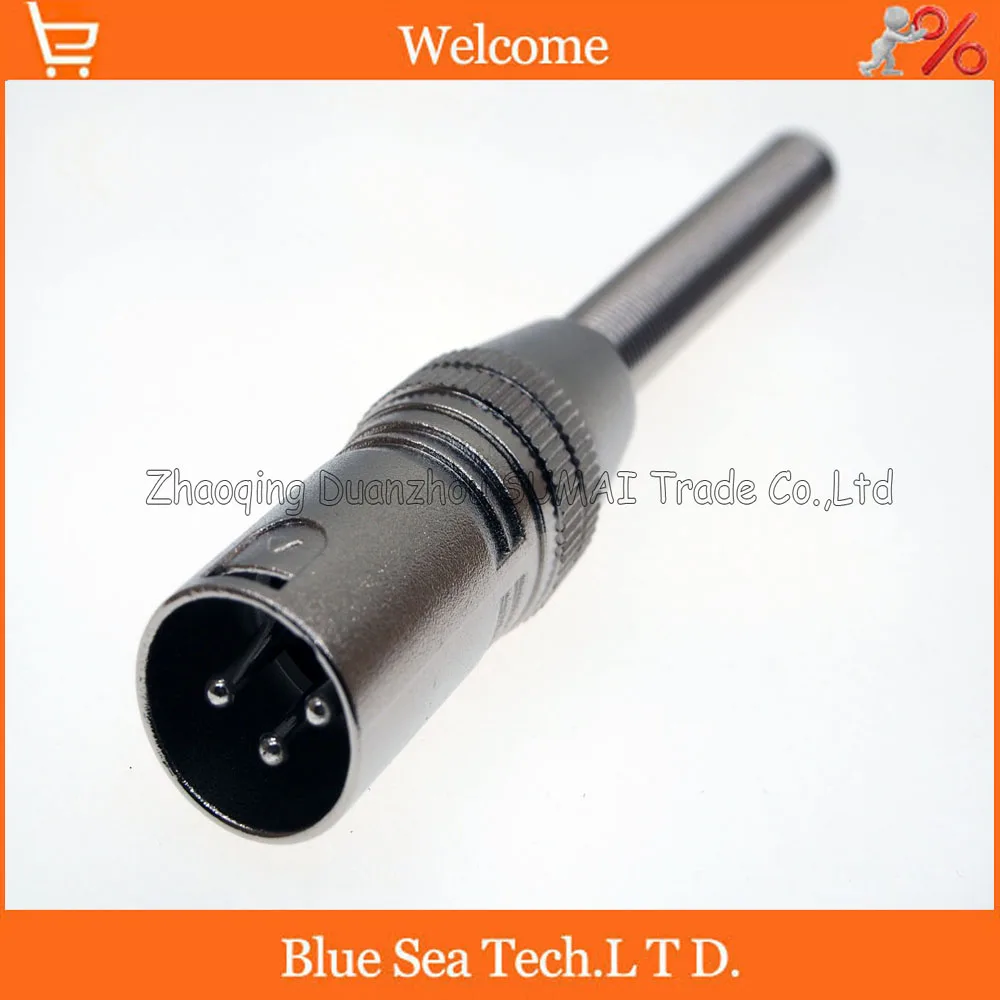 10 PCS KTV Audio MIC Connector XLR 3 Pin Male J3P XLR Microphone plug with a long spring
10 PCS KTV Audio MIC Connector XLR 3 Pin Male J3P XLR Microphone plug with a long spring