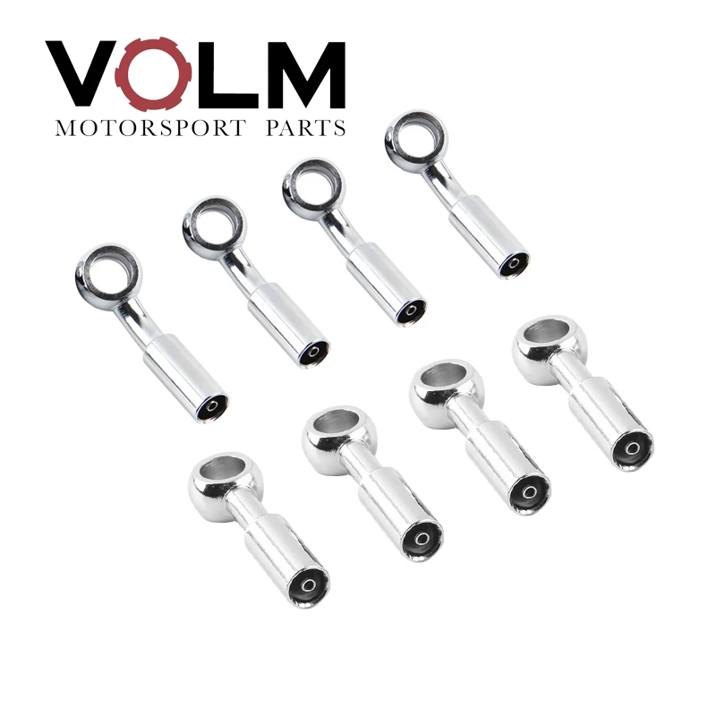 Motorcycle motor bike hydraulic brake oil hose line banjo fitting crimping style straight 28 degree bend Steel 10mm I.D hole
Motorcycle motor bike hydraulic brake oil hose line banjo fitting crimping style straight 28 degree bend Steel 10mm I.D hole