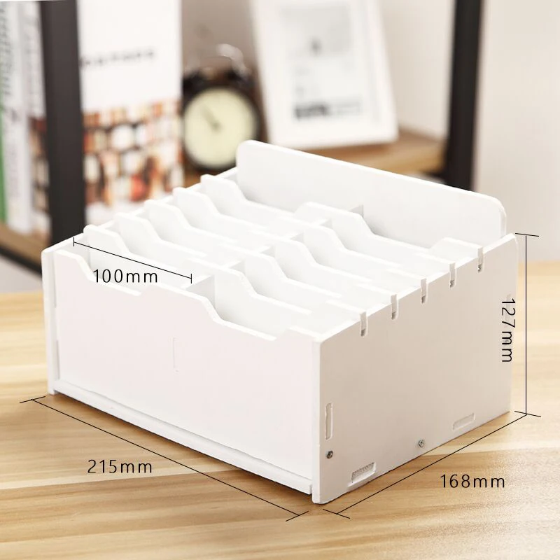 Wooden Mobile Phone Management Storage Box Creative Desktop Office Meeting Finishing Grid Multi Cell Phone Rack Shop Display
Wooden Mobile Phone Management Storage Box Creative Desktop Office Meeting Finishing Grid Multi Cell Phone Rack Shop Display
