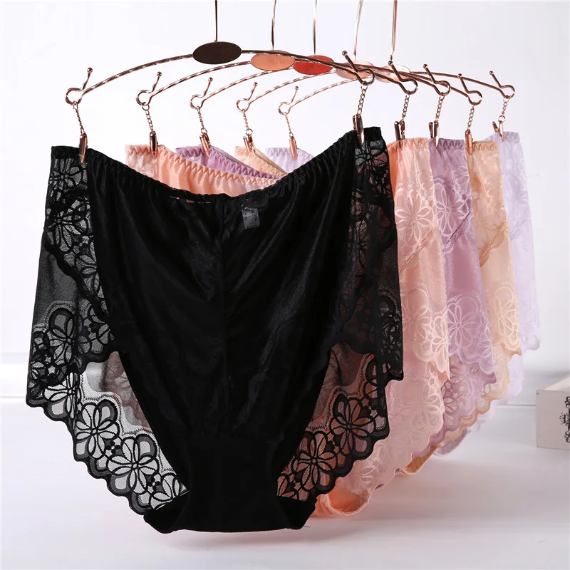 6XL Panties Women Plus Size Sexy Lace Transparent Super Large Briefs High Quality Underwear Female Seamless Panties 45
6XL Panties Women Plus Size Sexy Lace Transparent Super Large Briefs High Quality Underwear Female Seamless Panties 45