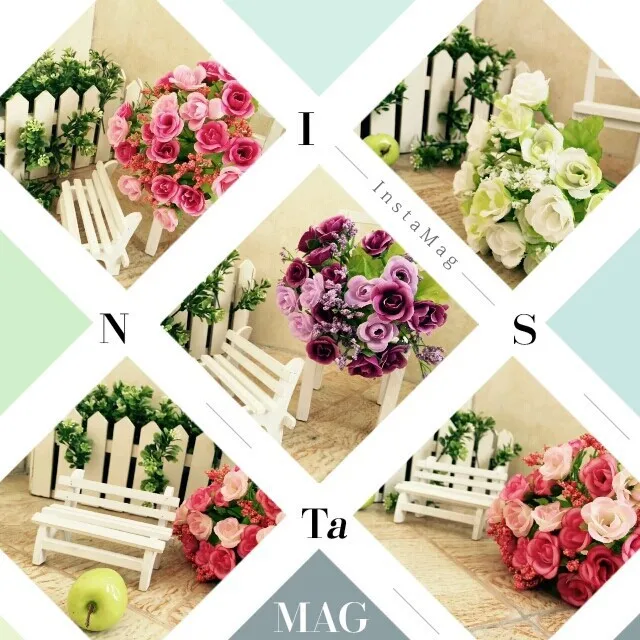 105 heads/Lot (5pcs)Rose Flowers For Indoor Decoration Similaration Artificial Rose FlowersThe Best Valentine's Day Display
105 heads/Lot (5pcs)Rose Flowers For Indoor Decoration Similaration Artificial Rose FlowersThe Best Valentine's Day Display