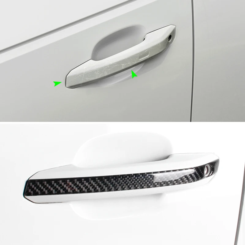 Car Carbon Fiber Exterior Door Handle Pull Cover Sticker Trim For Audi A4 B9 A4L 2017 2018
Car Carbon Fiber Exterior Door Handle Pull Cover Sticker Trim For Audi A4 B9 A4L 2017 2018