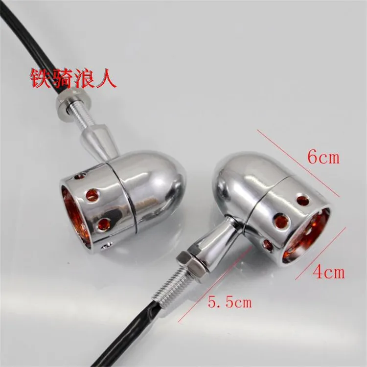 chrome metal bullet motorbike indicator ATV flashers blinker lamp amber for harley moto indicator light motorcycle turn signal
chrome metal bullet motorbike indicator ATV flashers blinker lamp amber for harley moto indicator light motorcycle turn signal