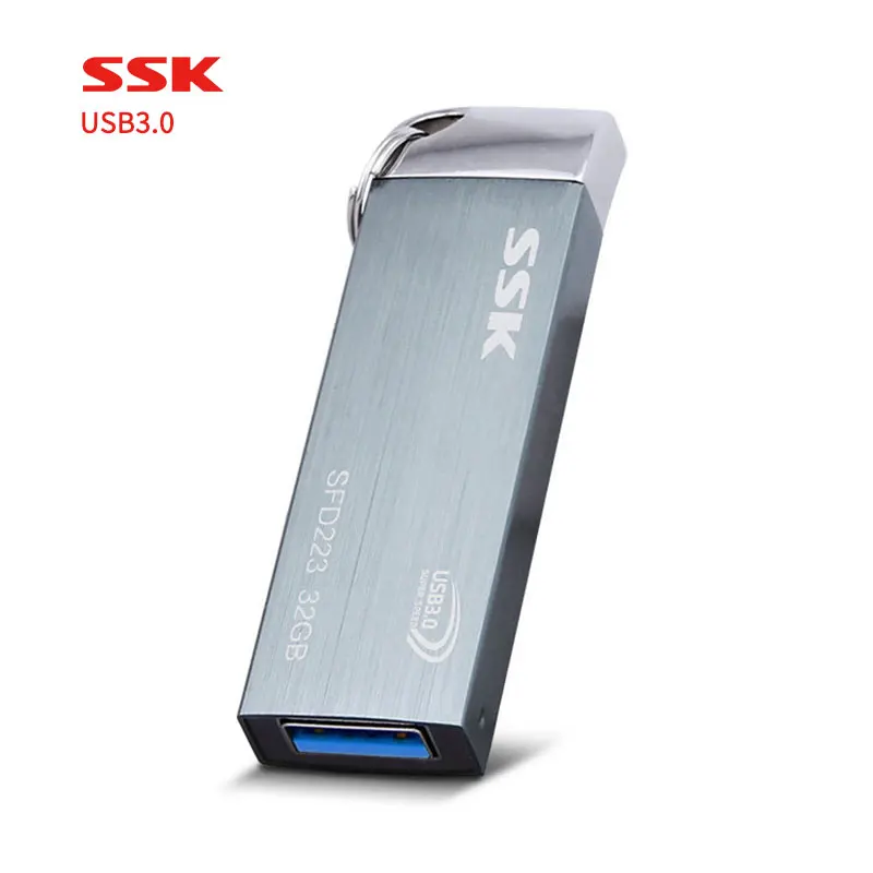 USB3.0 флэш накопитель высокоскоростной SFD223 USB 16 ГБ 32 64 128 256 Гб металлический бизнес
