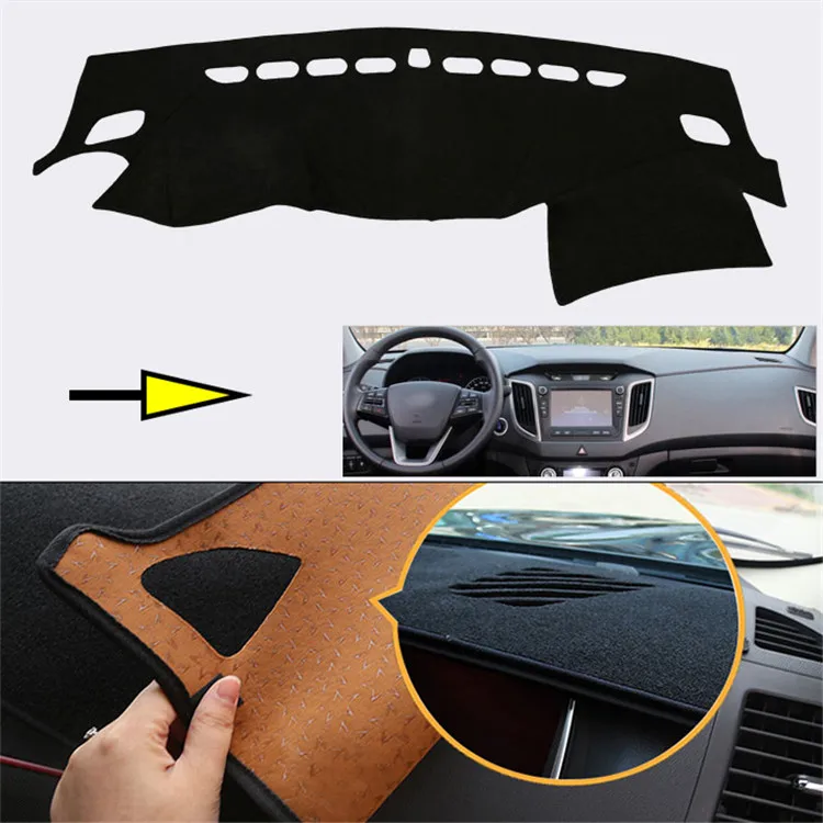 New Interior Dashboard Carpet Photophobism Protective Pad Mat For Hyundai Ix25 2014-2015
New Interior Dashboard Carpet Photophobism Protective Pad Mat For Hyundai Ix25 2014-2015