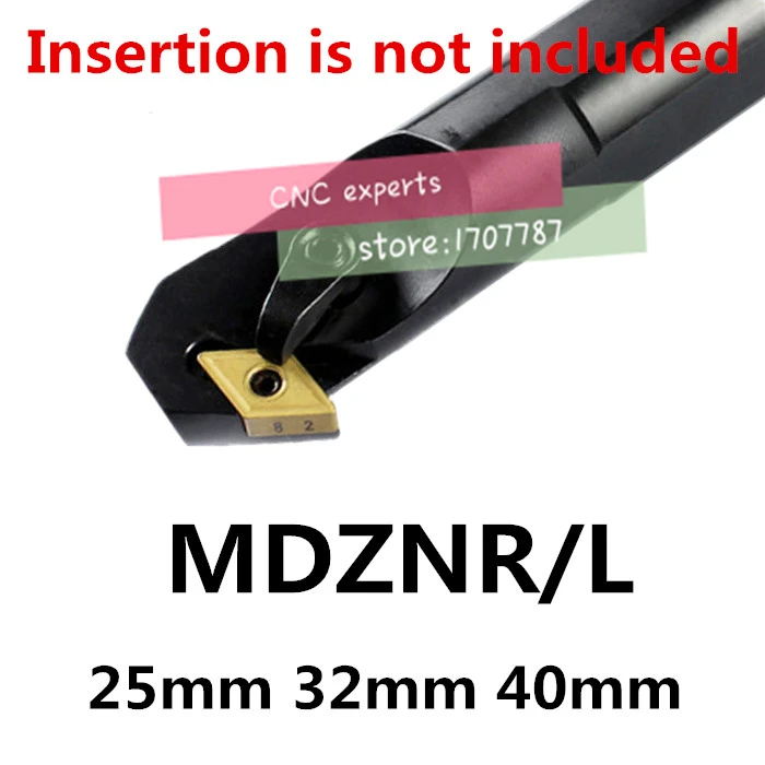 1PCS S20R-MDZNR11 S25S-MDZNR15 S32T-MDZNR15 S40T-MDZNR15 MDZNL11 MDZNL15 20mm-40mm CNC Internal Turning tools
1PCS S20R-MDZNR11 S25S-MDZNR15 S32T-MDZNR15 S40T-MDZNR15 MDZNL11 MDZNL15 20mm-40mm CNC Internal Turning tools