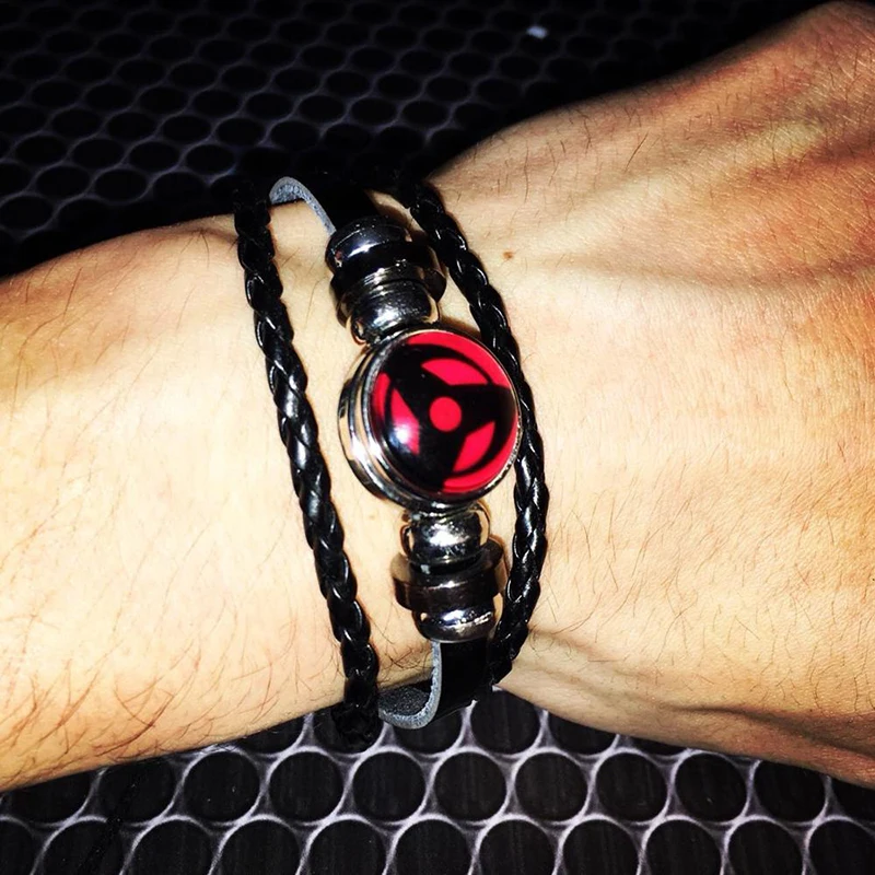 Rinnegan Eyes Naruto Bracelet Braided Leather Anime Bracelet Naruto Sasuke Itachi Kakashi Cosplay Jewelry
Rinnegan Eyes Naruto Bracelet Braided Leather Anime Bracelet Naruto Sasuke Itachi Kakashi Cosplay Jewelry