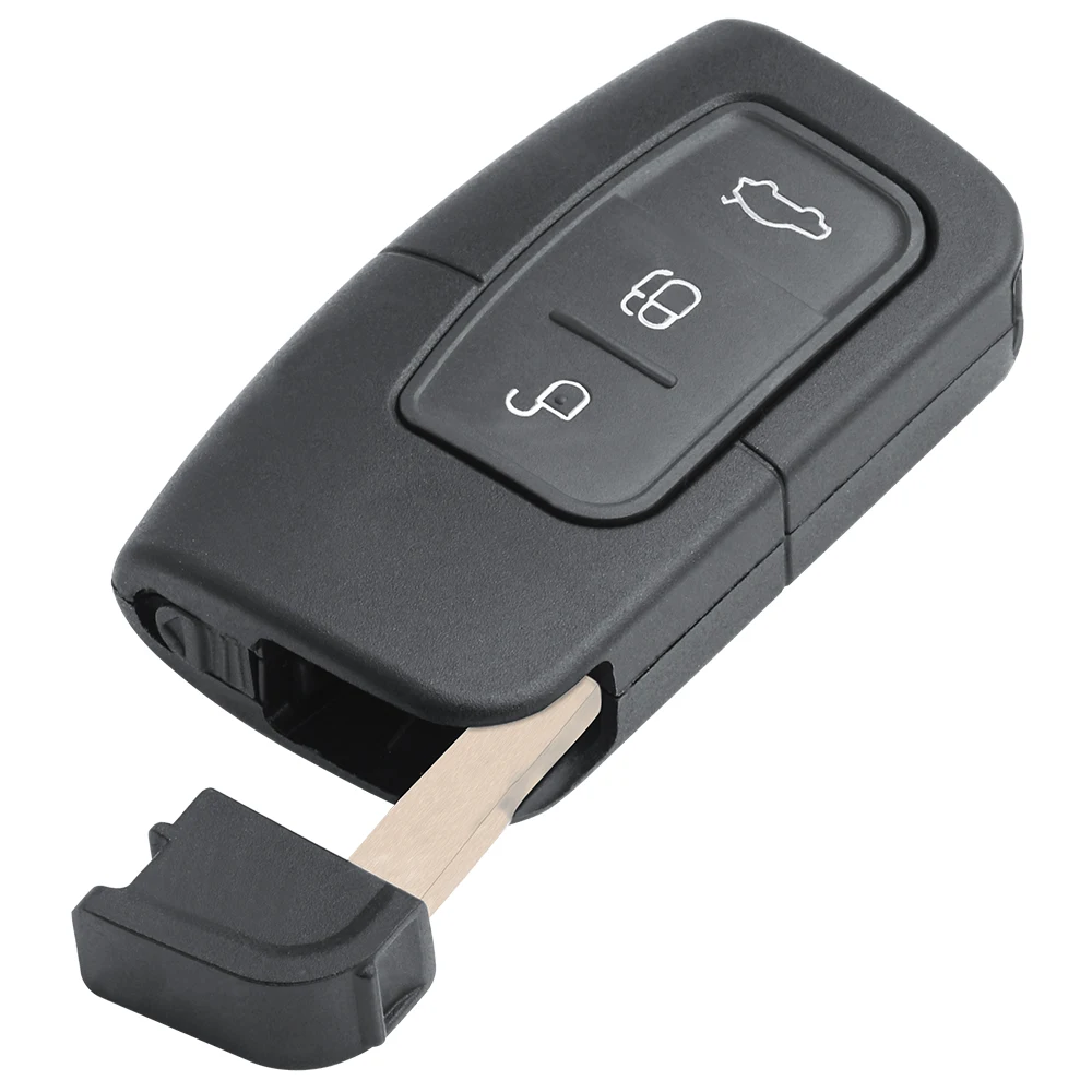 Чехол KEYECU для смарт ключа дистанционного управления с 3 кнопками Ford Focus Mondeo Galaxy S