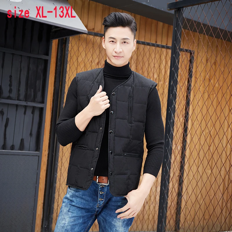new Extra Large Yards Men Waistcoat Warm Down Feather Vest White Duck Down Casual Sleeveless plus size XL-8XL9XL10XL11XL12XL13XL
new Extra Large Yards Men Waistcoat Warm Down Feather Vest White Duck Down Casual Sleeveless plus size XL-8XL9XL10XL11XL12XL13XL