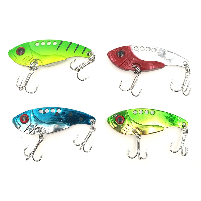 4Pcs 5cm 11g Fishing Lure Winter Fishing Tackle Metal VIB Bass Bait Hard Wobblers Vibrations
4Pcs 5cm 11g Fishing Lure Winter Fishing Tackle Metal VIB Bass Bait Hard Wobblers Vibrations