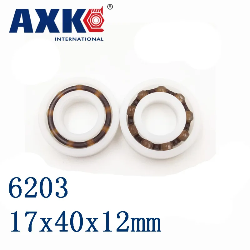 

Axk 6203 Pom (10pcs) Plastic Ball Bearings 17x40x12mm Glass Balls 17mm/40mm/12mm