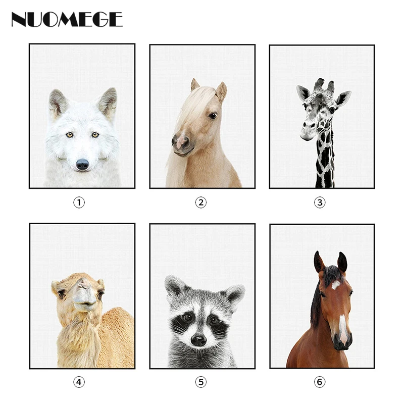 Cute Animal Posters Wolf Canvas Painting Horse Giraffe Poster and Prints Camel Decoration Picture for Living Room Home Decor
Cute Animal Posters Wolf Canvas Painting Horse Giraffe Poster and Prints Camel Decoration Picture for Living Room Home Decor