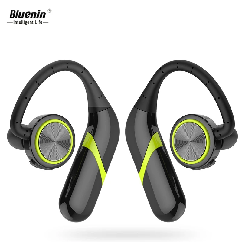 Bluenin TWS True беспроводные наушники Bluetooth IPX6 водонепроницаемые стерео с микрофоном