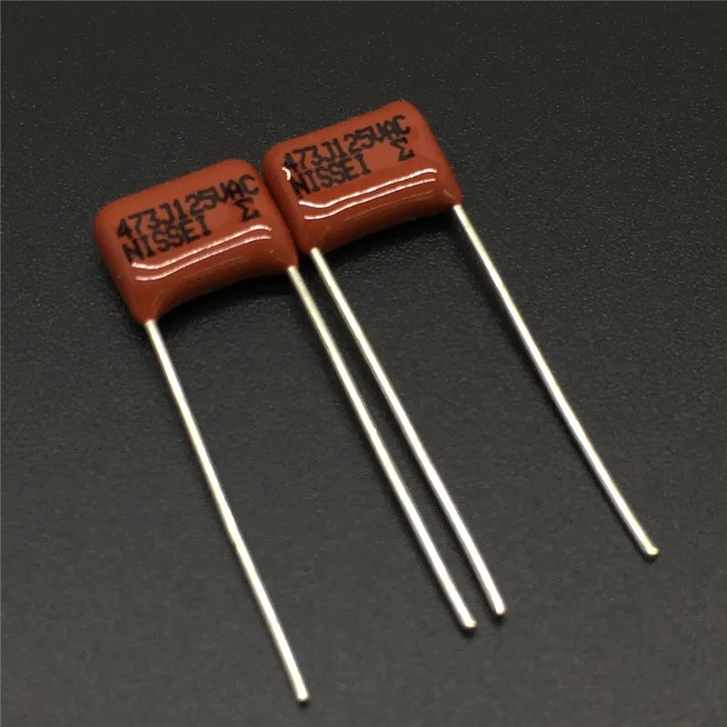 10 шт./100 шт. японский конденсатор NISSEI CBB MMD 125V 473 J 5% 0 047 мкФ 47nF шаг = 7 5 мм