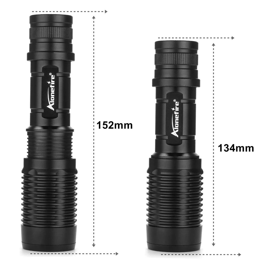 Alonefire H230 CREE XM-L T6 светодиодный фонарик масштабируемый Водонепроницаемый
