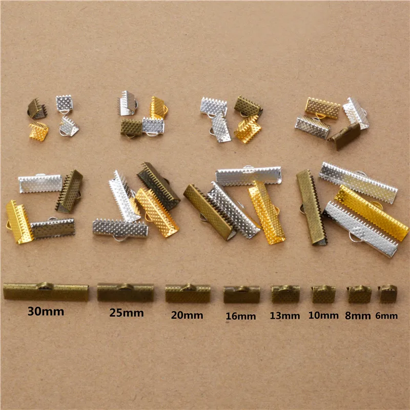 50pcs Crimp beads cove clasps Cord End Caps String ribbon leather clip Foldover Necklace Bracelet Connectors for jewelry making
50pcs Crimp beads cove clasps Cord End Caps String ribbon leather clip Foldover Necklace Bracelet Connectors for jewelry making
