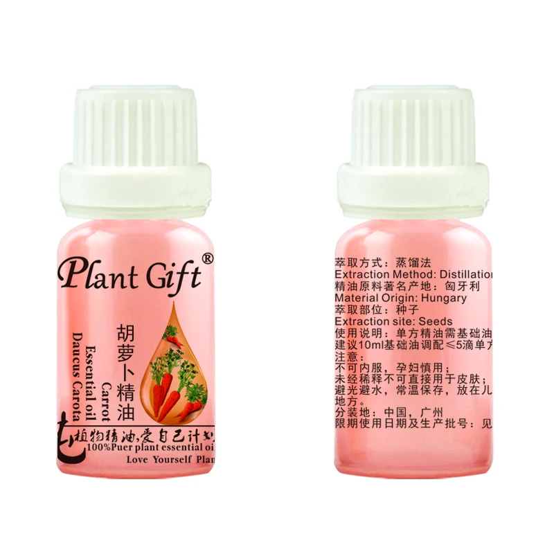 Plantgift Pure Natural Carrot Seed Essential Oil Improve Skin Color Elasticity Detox Treatment level
Plantgift Pure Natural Carrot Seed Essential Oil Improve Skin Color Elasticity Detox Treatment level
