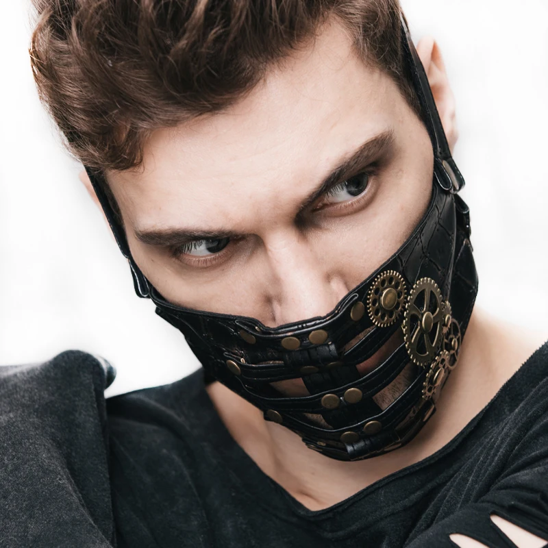 Steampunk Men Women Mentallic Embossed Synthetic Leather Black Mask Classic Cosutme Cosplay Face Mask With A Aluminum Wire
Steampunk Men Women Mentallic Embossed Synthetic Leather Black Mask Classic Cosutme Cosplay Face Mask With A Aluminum Wire