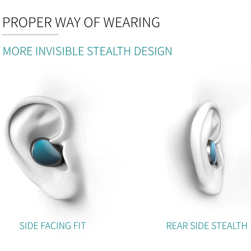 Mini Wireless Earphones Touch Control Bluetooth Headsets with Charge Box Sport Earphones Noise Canceling In-Ear Earbuds
Mini Wireless Earphones Touch Control Bluetooth Headsets with Charge Box Sport Earphones Noise Canceling In-Ear Earbuds