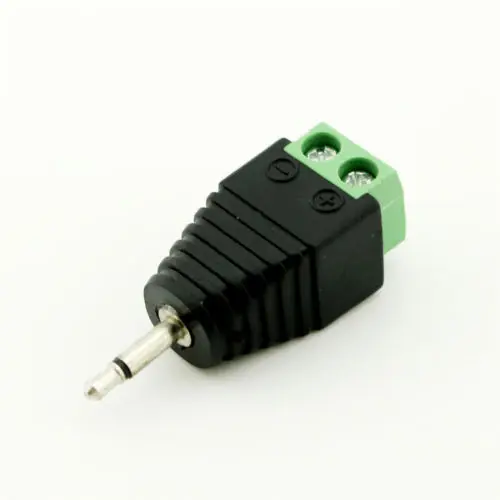 3pcs 2.5mm Mono Male To AV Screw Video AV Balun Screw Terminal Plug Adapter Nickel
3pcs 2.5mm Mono Male To AV Screw Video AV Balun Screw Terminal Plug Adapter Nickel