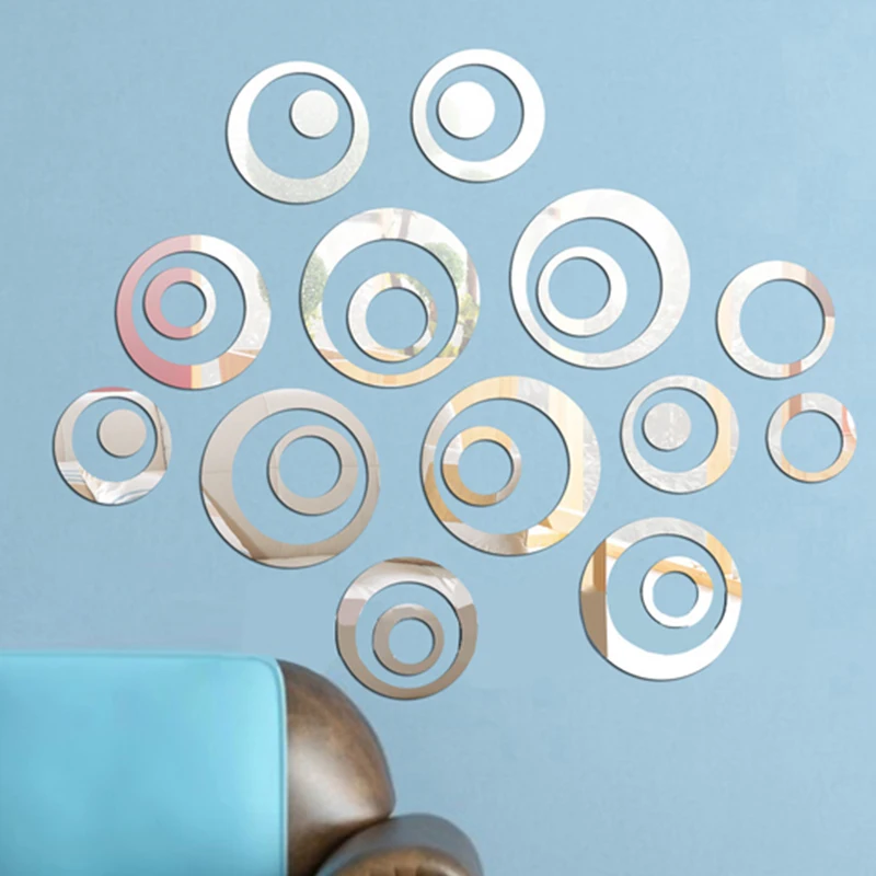 DIY mirrored wall stickers 3d effect acrylic bedroom decorate for background walls circle shaped mirror stickers
DIY mirrored wall stickers 3d effect acrylic bedroom decorate for background walls circle shaped mirror stickers