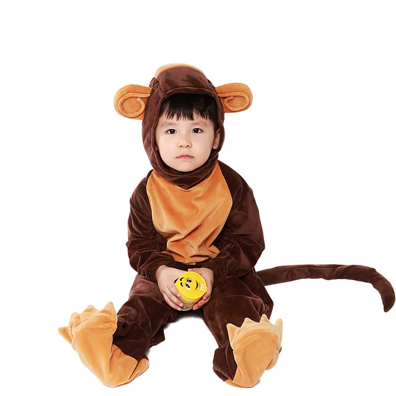 Adult Animal Costumes Jumpsuit Monkey Cosplay for Child Adult Family Matching Boy Girl halloween Chimp Costume for Men Women
Adult Animal Costumes Jumpsuit Monkey Cosplay for Child Adult Family Matching Boy Girl halloween Chimp Costume for Men Women