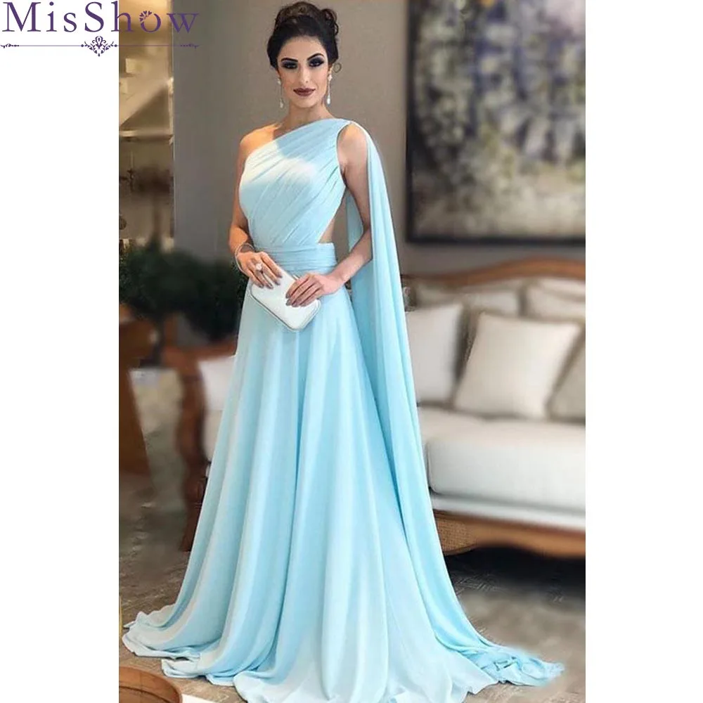 Misshow One Shoulder Chiffon Bridesmaid Dresses Long Sleeveless Sexy Wedding Party Dresses Women robe demoiselle d'honneur
Misshow One Shoulder Chiffon Bridesmaid Dresses Long Sleeveless Sexy Wedding Party Dresses Women robe demoiselle d'honneur
