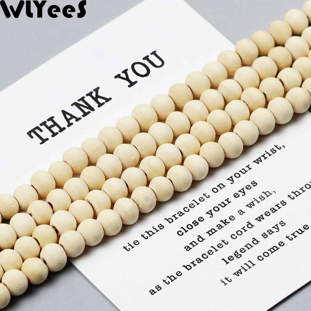 WLYeeS 2-300pcs Natural wood Spacer loose Beads 5-30mm ball for charm Bracelet Jewelry Necklace making DIY baby Roy wooden beads
WLYeeS 2-300pcs Natural wood Spacer loose Beads 5-30mm ball for charm Bracelet Jewelry Necklace making DIY baby Roy wooden beads
