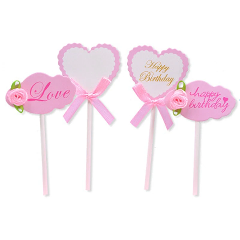 Writeable Rose Flower Bowknot Happy Birthday Cake Topper Flag for Birthday Baby Shower Kids Party Favor Decoration Mini Flag
Writeable Rose Flower Bowknot Happy Birthday Cake Topper Flag for Birthday Baby Shower Kids Party Favor Decoration Mini Flag