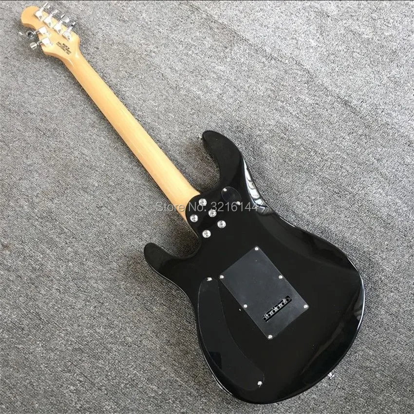 Factory high quality electric guitar, black transparent, can customize according to the request
Factory high quality electric guitar, black transparent, can customize according to the request