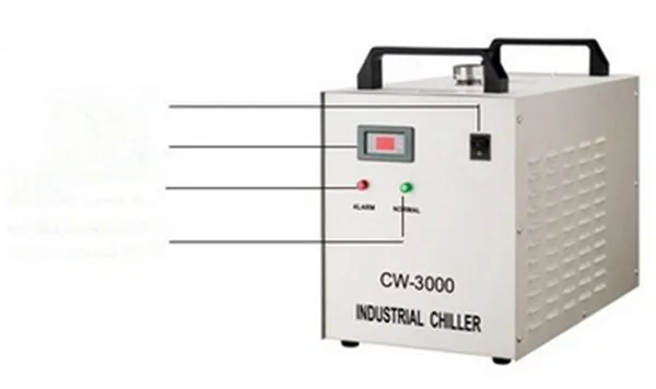 1pc 110V Air Cooled Water Chiller CW-3000AG, 50Hz