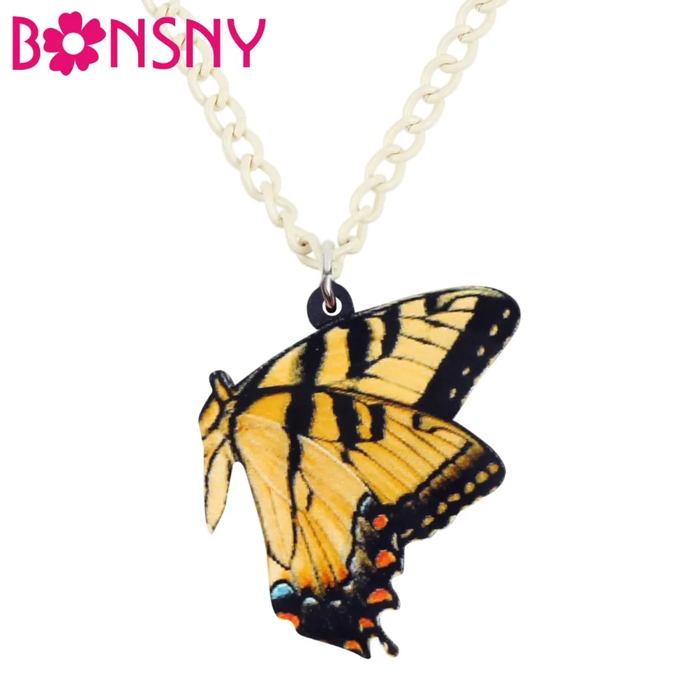 Акриловое ожерелье-бабочка Bonsny Papilio Machaon, ожерелье с подвеской, цепочка, ошейник с животными, насекомые, ювелирные изделия для женщин и девуш...
Акриловое ожерелье-бабочка Bonsny Papilio Machaon, ожерелье с подвеской, цепочка, ошейник с животными, насекомые, ювелирные изделия для женщин и девуш...