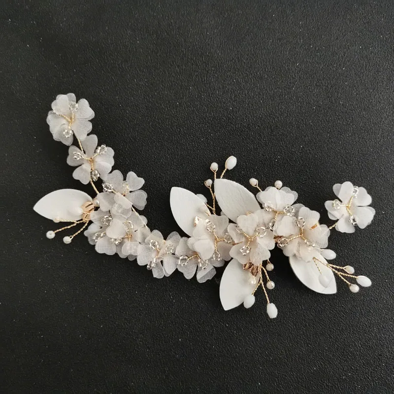 SLBRIDAL Handmade Gold Austrian Crystals Rhinestones Flower Leaf Wedding Hair Clip Barrettes Bridal Headpiece Hair accessories
SLBRIDAL Handmade Gold Austrian Crystals Rhinestones Flower Leaf Wedding Hair Clip Barrettes Bridal Headpiece Hair accessories