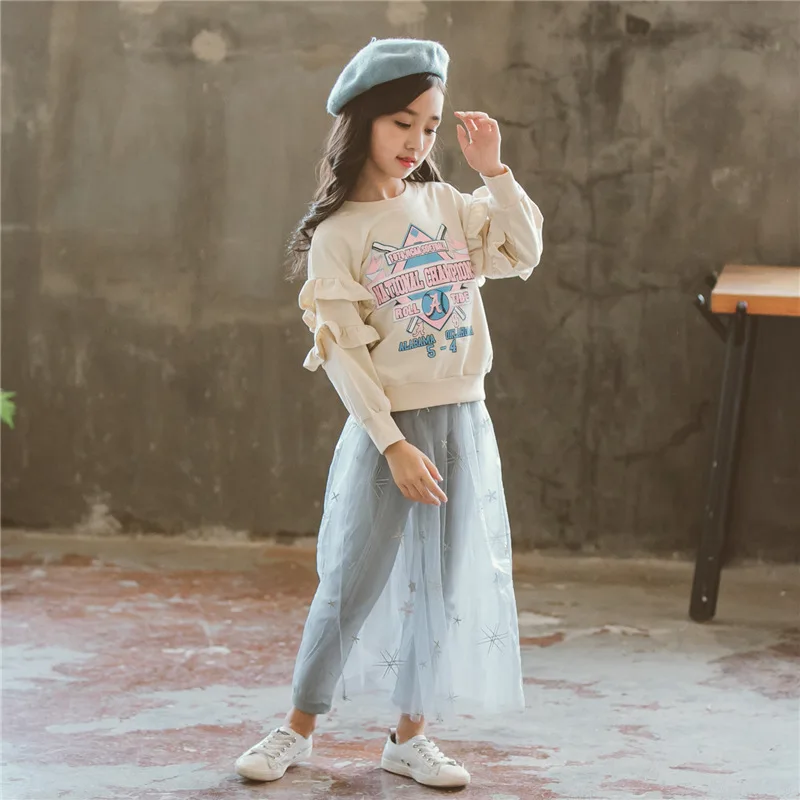 2018 Girls Clothing Sets Spring Autumn Fashion Style Baby Clothes For Girls T-Shirt + Skirts 2Pcs Kids Star Print Cute Skirt
2018 Girls Clothing Sets Spring Autumn Fashion Style Baby Clothes For Girls T-Shirt + Skirts 2Pcs Kids Star Print Cute Skirt
