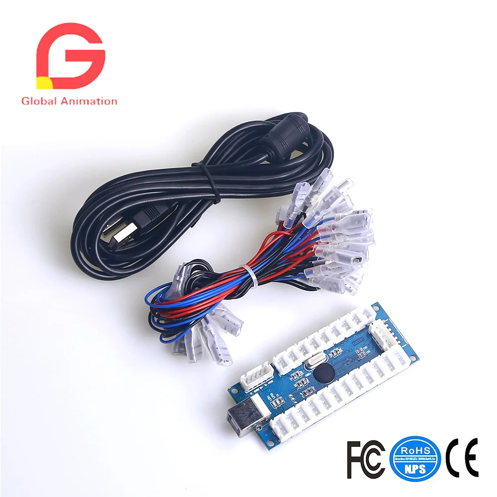 New Arcade Games Kits Parts 1 Player Start Buttons + 9 LED Illuminated Push Buttons + LED USB Encoder For Arcade
New Arcade Games Kits Parts 1 Player Start Buttons + 9 LED Illuminated Push Buttons + LED USB Encoder For Arcade