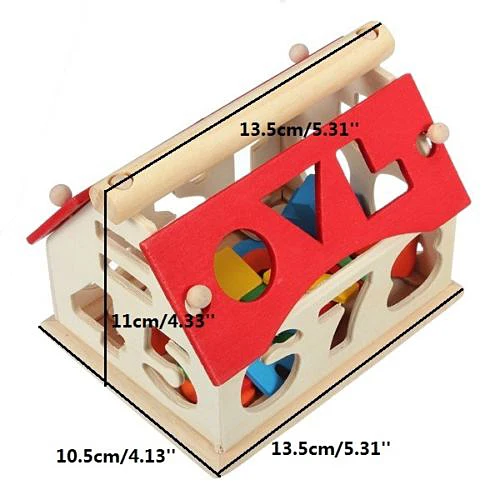 Baby Kids Wooden House Building blocks Toys Number Educational Learning Intellectual Block Toy Math Gifts Brain Game Toy P5
Baby Kids Wooden House Building blocks Toys Number Educational Learning Intellectual Block Toy Math Gifts Brain Game Toy P5