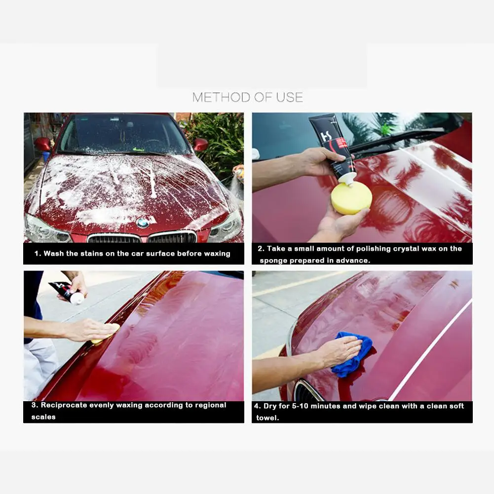 258G Car Agent Polishing Wax Scratch Repair Remover Paint Care Maintenance Scratch Repair Agent Car Crystal Hard Paint Care
258G Car Agent Polishing Wax Scratch Repair Remover Paint Care Maintenance Scratch Repair Agent Car Crystal Hard Paint Care