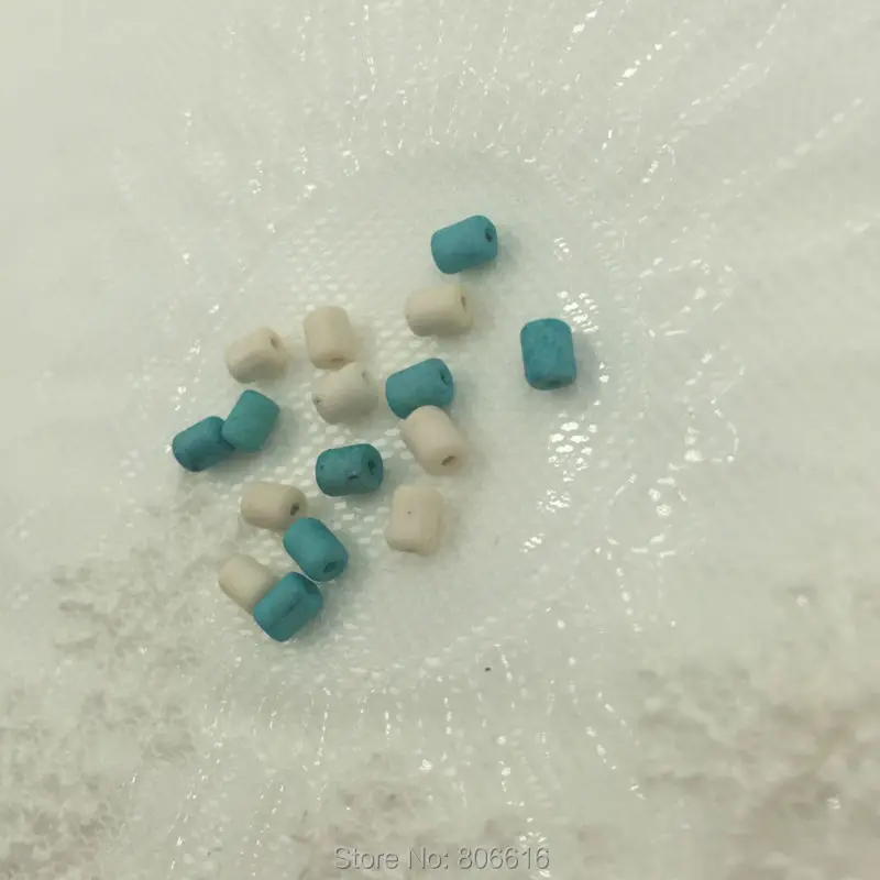 3.5*5MM 500PCS Blue & White Natural Spacer Bead Semi-precious Stone Jewelry Loose Beads
3.5*5MM 500PCS Blue & White Natural Spacer Bead Semi-precious Stone Jewelry Loose Beads