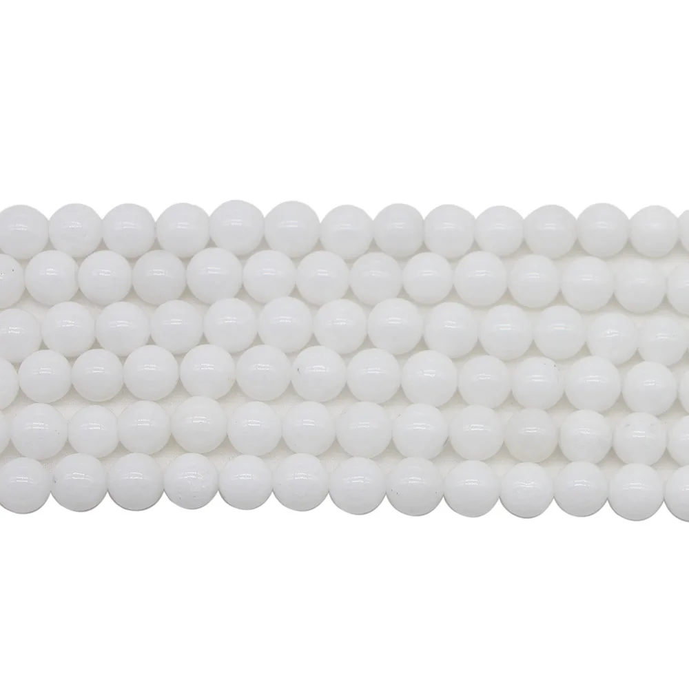 4 6 8 10 12 mm Natural Stone White Porcelain Jades Round Beads Loose Spacer Beads For Jewelry Making DIY Bracelet Bulk Wholesale
4 6 8 10 12 mm Natural Stone White Porcelain Jades Round Beads Loose Spacer Beads For Jewelry Making DIY Bracelet Bulk Wholesale