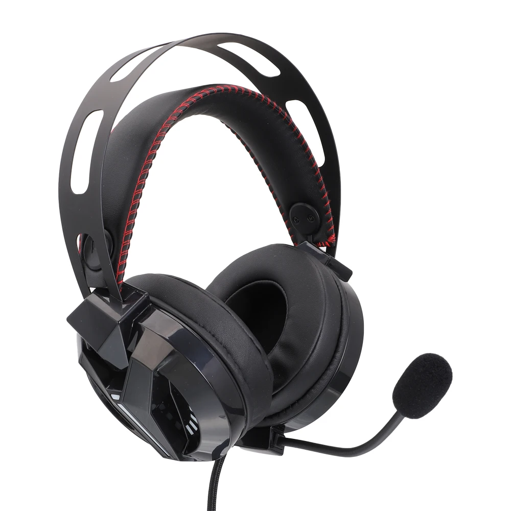 RGM-915 Wired Headset Wired Game Headphone Gaming Headsets soft cushioned earpads with Microphone Black
RGM-915 Wired Headset Wired Game Headphone Gaming Headsets soft cushioned earpads with Microphone Black
