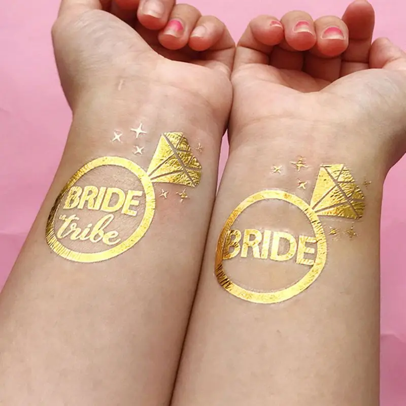 New 12pcs Bridesmaid Team Temporary Tattoo Sticker Party Sticker Decoration Marriage Bride To Be Bridal Wedding
New 12pcs Bridesmaid Team Temporary Tattoo Sticker Party Sticker Decoration Marriage Bride To Be Bridal Wedding