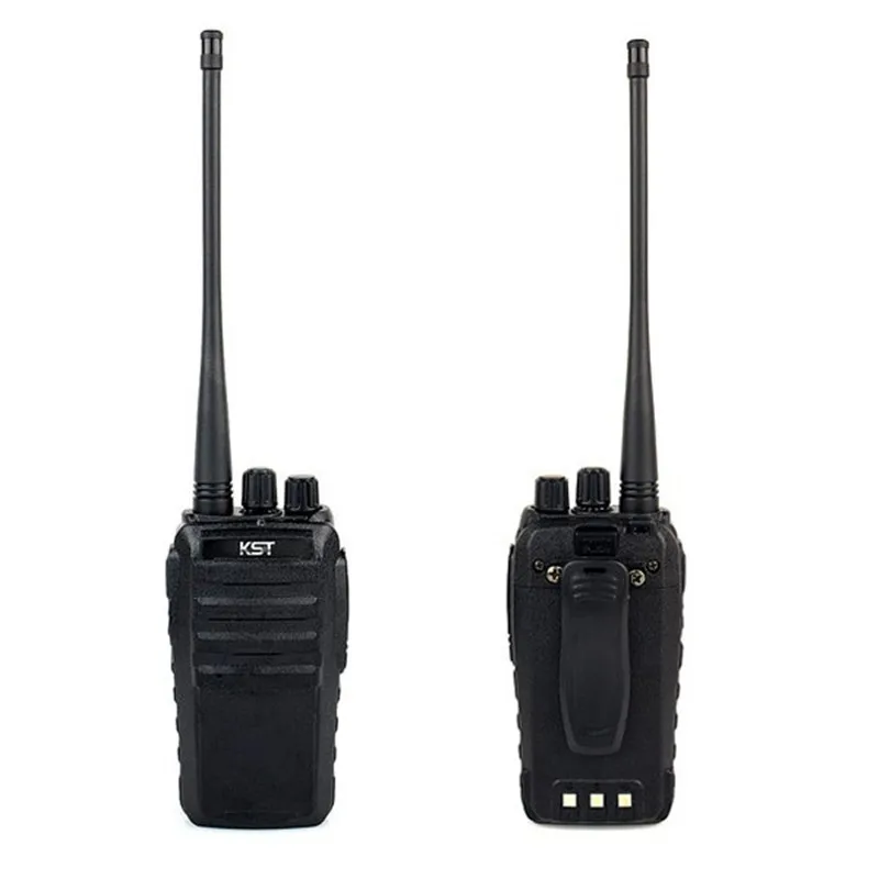 2pcs NEW Black Radio Walkie Talkie KST K-328 Single Frequency Single Band UHF 400-470MHz 8W 16CH Two Way Radio
2pcs NEW Black Radio Walkie Talkie KST K-328 Single Frequency Single Band UHF 400-470MHz 8W 16CH Two Way Radio