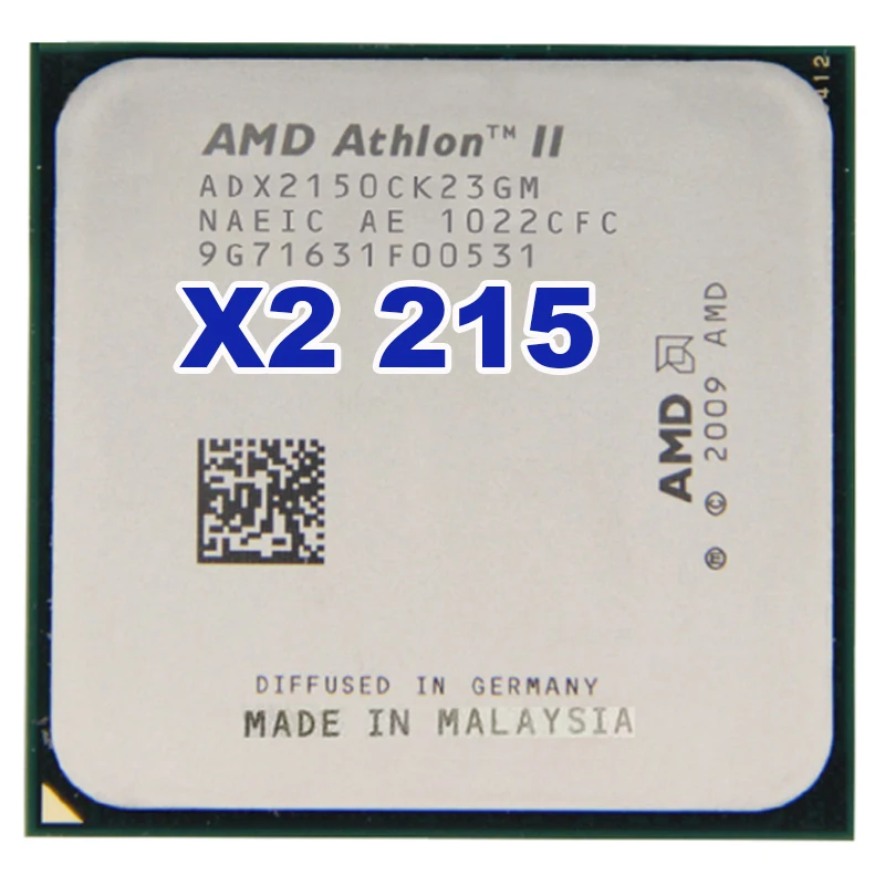 For original AMD Athlon II X2 215 2.4 GHz Dual-Core Socket AM3 AM2+ Desktop CPU Processor
For original AMD Athlon II X2 215 2.4 GHz Dual-Core Socket AM3 AM2+ Desktop CPU Processor