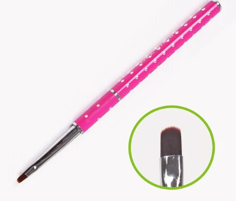 10#8 Metal Handle Nylon Hair Nail Brush Oval Sharp 3D UV Gel Carving Art Dotting Pen 10pcs/lot
10#8 Metal Handle Nylon Hair Nail Brush Oval Sharp 3D UV Gel Carving Art Dotting Pen 10pcs/lot