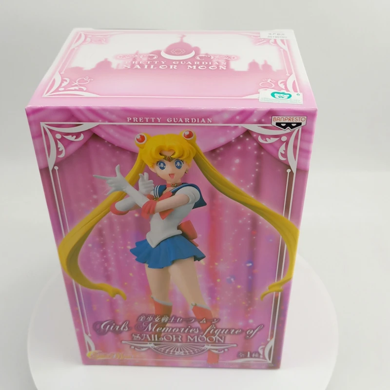 Оригинальная экшн фигурка WSTXBD BANPRESTO Sailor Moon для девочек фигурки с эффектом памяти