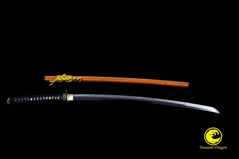 Battle ready Clay Tempered Sanmai Blade Battle Ready Japanese Katana Sword Full Tang