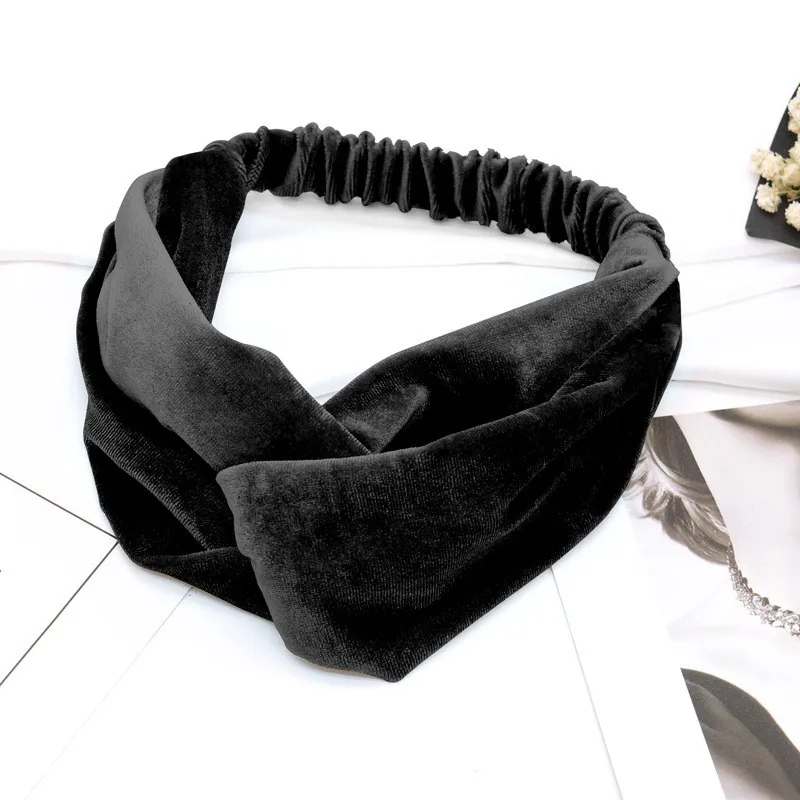 Fashion Women Elastic Headband Velvet Cross Twist Headband 2018 Hair Band Turban Elastic Headband Bandage New Bandeau Cheveux
Fashion Women Elastic Headband Velvet Cross Twist Headband 2018 Hair Band Turban Elastic Headband Bandage New Bandeau Cheveux