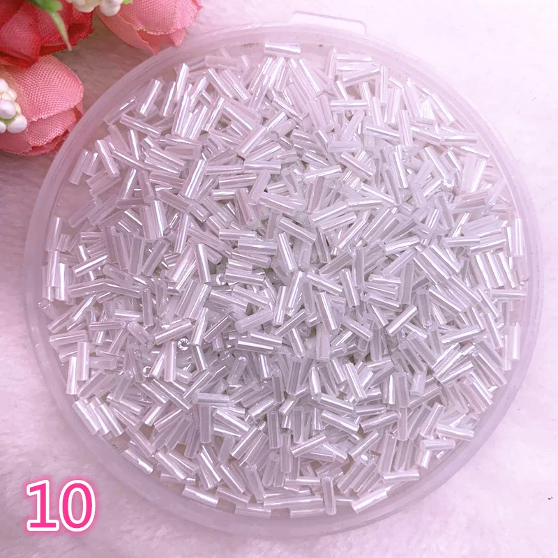 New 2*6.5mm 400pcs/lot Czech Cylindrical Glass Bugle Beads European Seed Long Tube Two Hole Loose Beads for Jewelry Making #10
New 2*6.5mm 400pcs/lot Czech Cylindrical Glass Bugle Beads European Seed Long Tube Two Hole Loose Beads for Jewelry Making #10